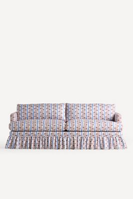Bowen 83"  Ruffle Sofa