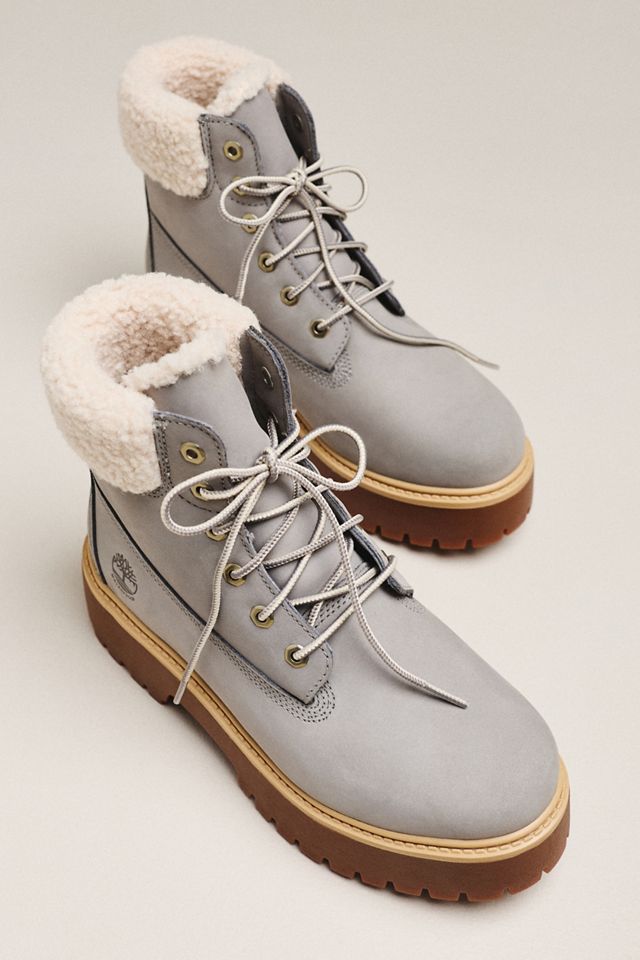 Timberland Stone Street Mid Lace Up Boots #1