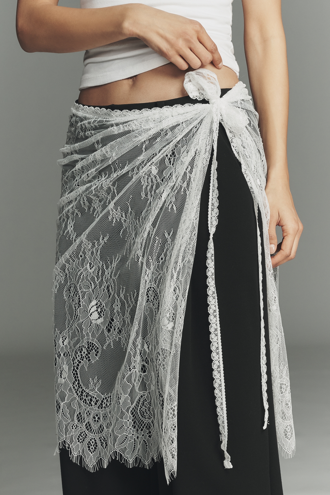 By Anthropologie Sheer Lace Sarong