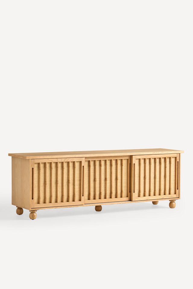 Cassia Raffia Media Cabinet #1