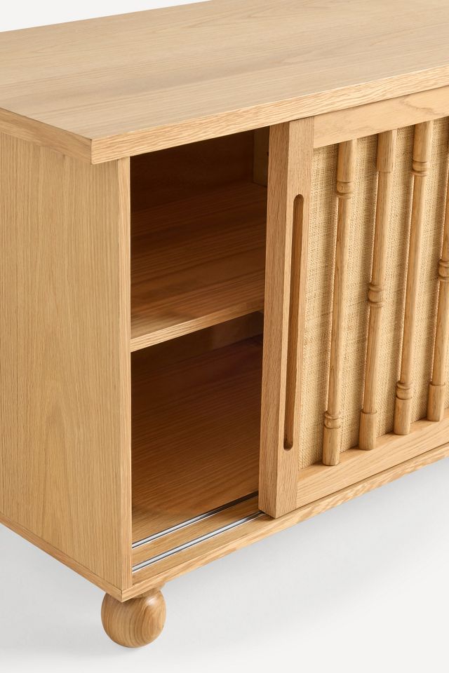 Cassia Raffia Media Cabinet #4