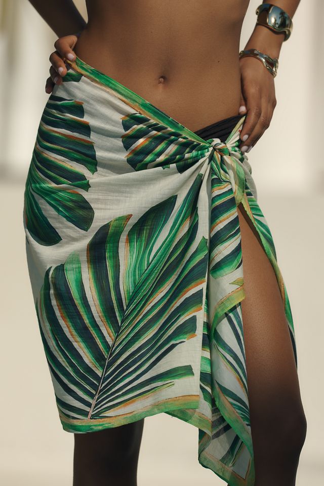Celandine Printed Mini Sarong #1