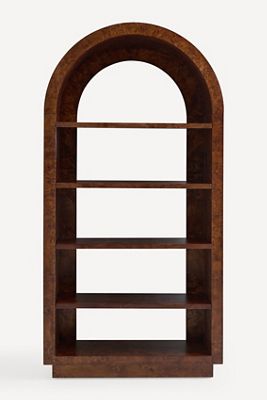 Prescott Burl Bookcase