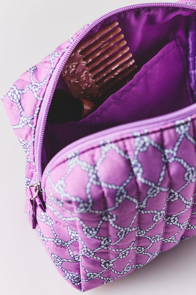 Printed Quilted Cosmetic Bag #1