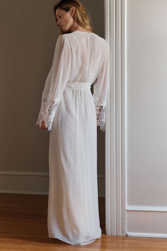 Rya Collection Delight Sheer Wrap Maxi Robe #2