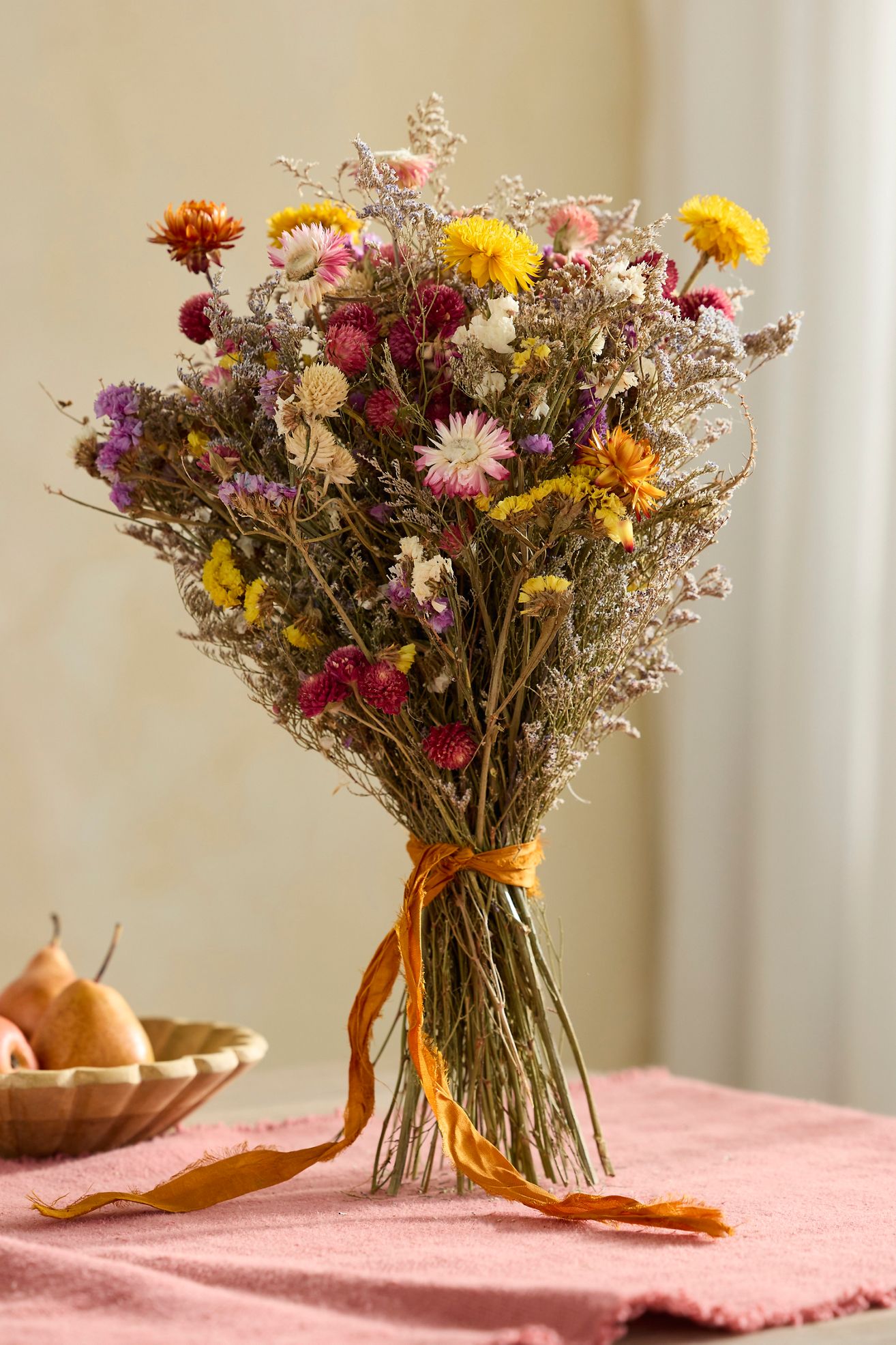 Floral Confetti Dried Bouquet - Multi, L