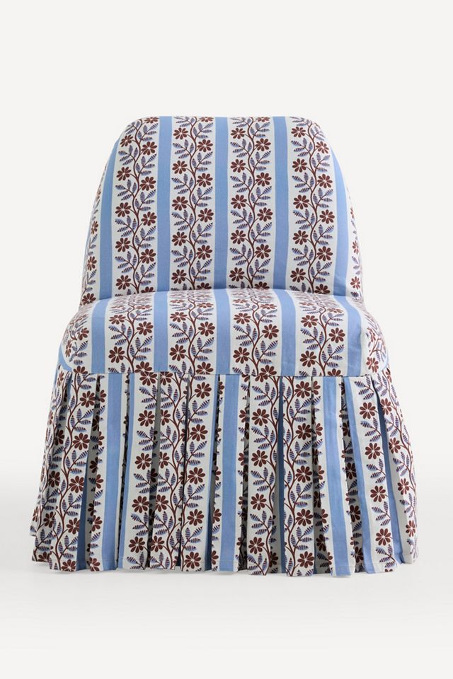 Amelia Ruffle Evita Slipcover #1