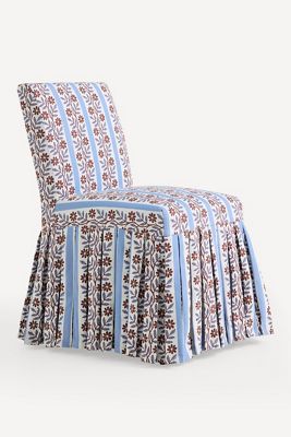 Layla Printed Ruffle Slipcover