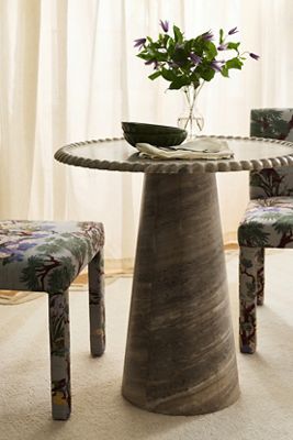 Lyla Marble 30" Bistro Table