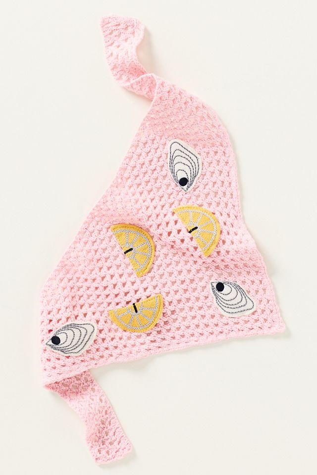 By Anthropologie Crochet Pet Bandana #3