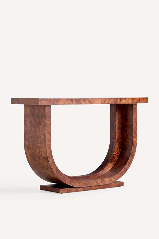 Prescott Burl Console Table #1