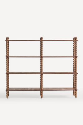 Bobbin Pine Bookcase