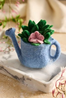 Felted Watering Can Soap