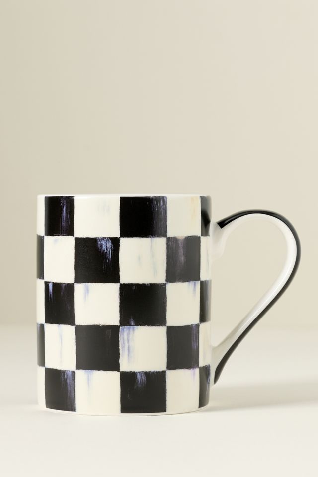 MacKenzie-Childs Check Porcelain Mug #2