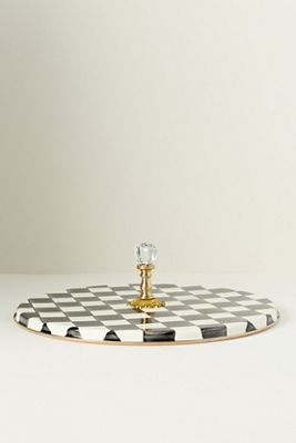 MacKenzie-Childs Check Cheese Platter