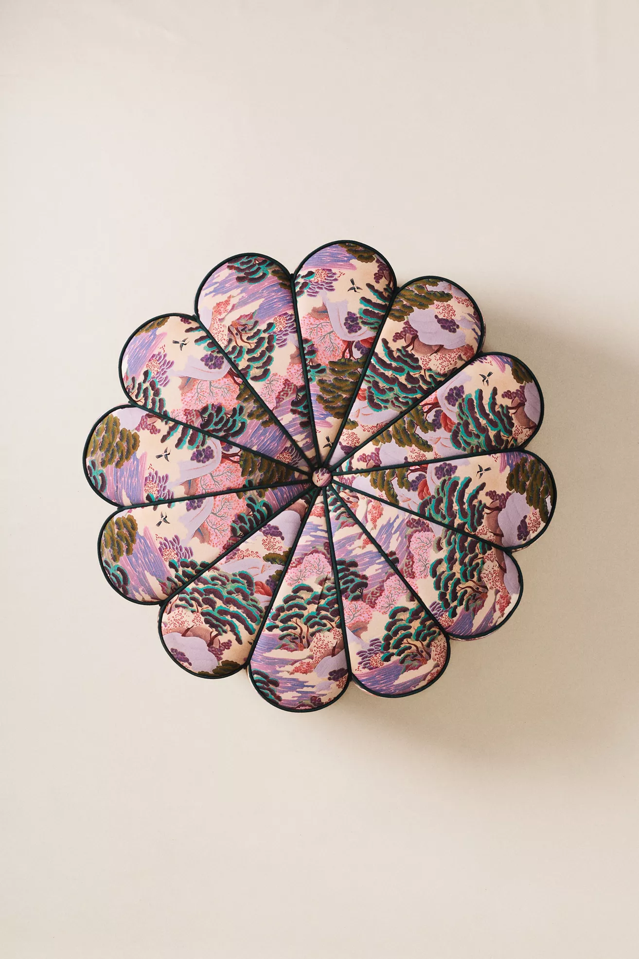Merve Kahraman Floral Ottoman - thumbnail 4