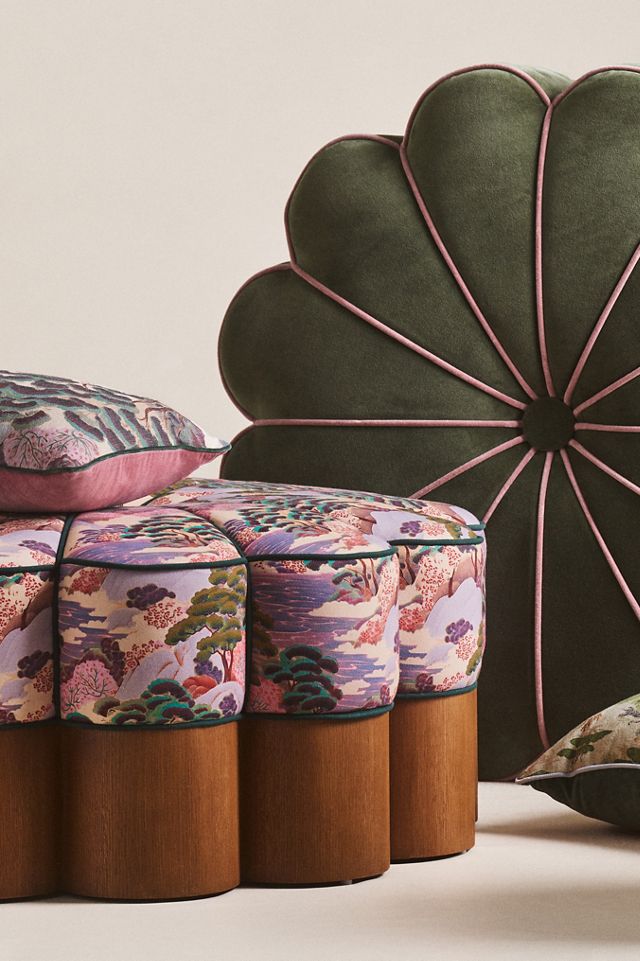 Merve Kahraman Floral Ottoman #6