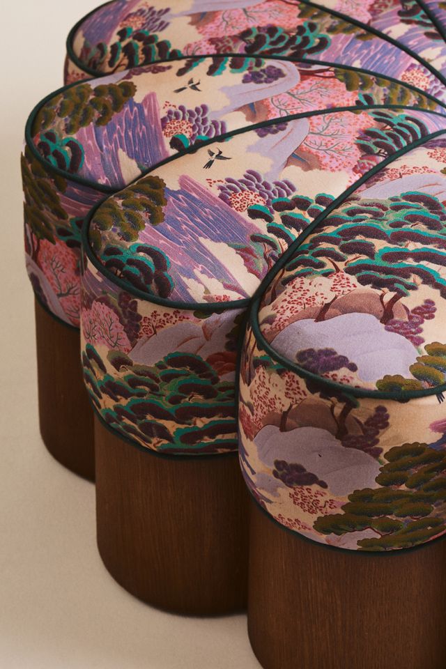 Merve Kahraman Floral Ottoman #4