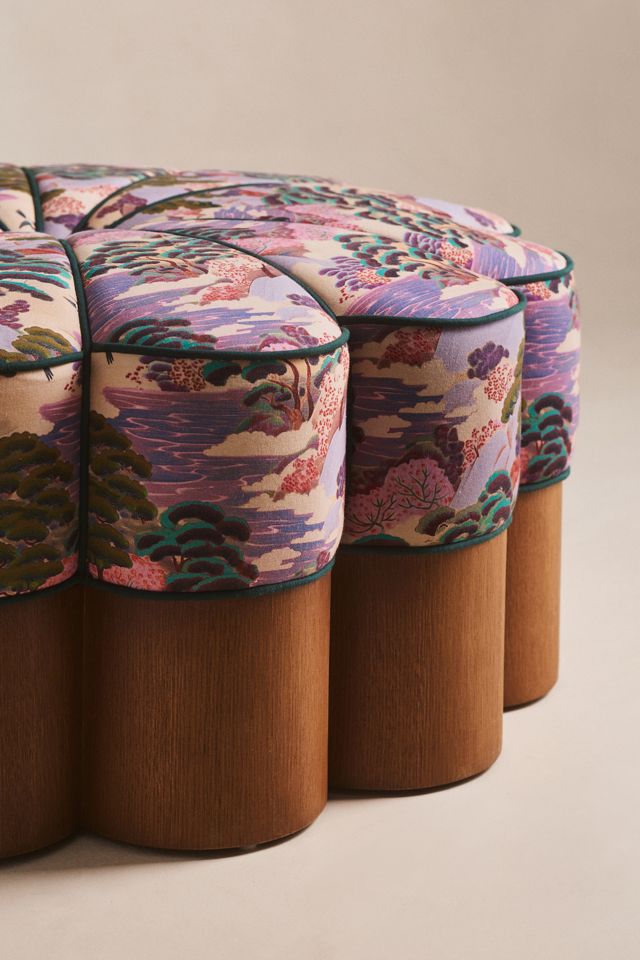 Merve Kahraman Floral Ottoman #5