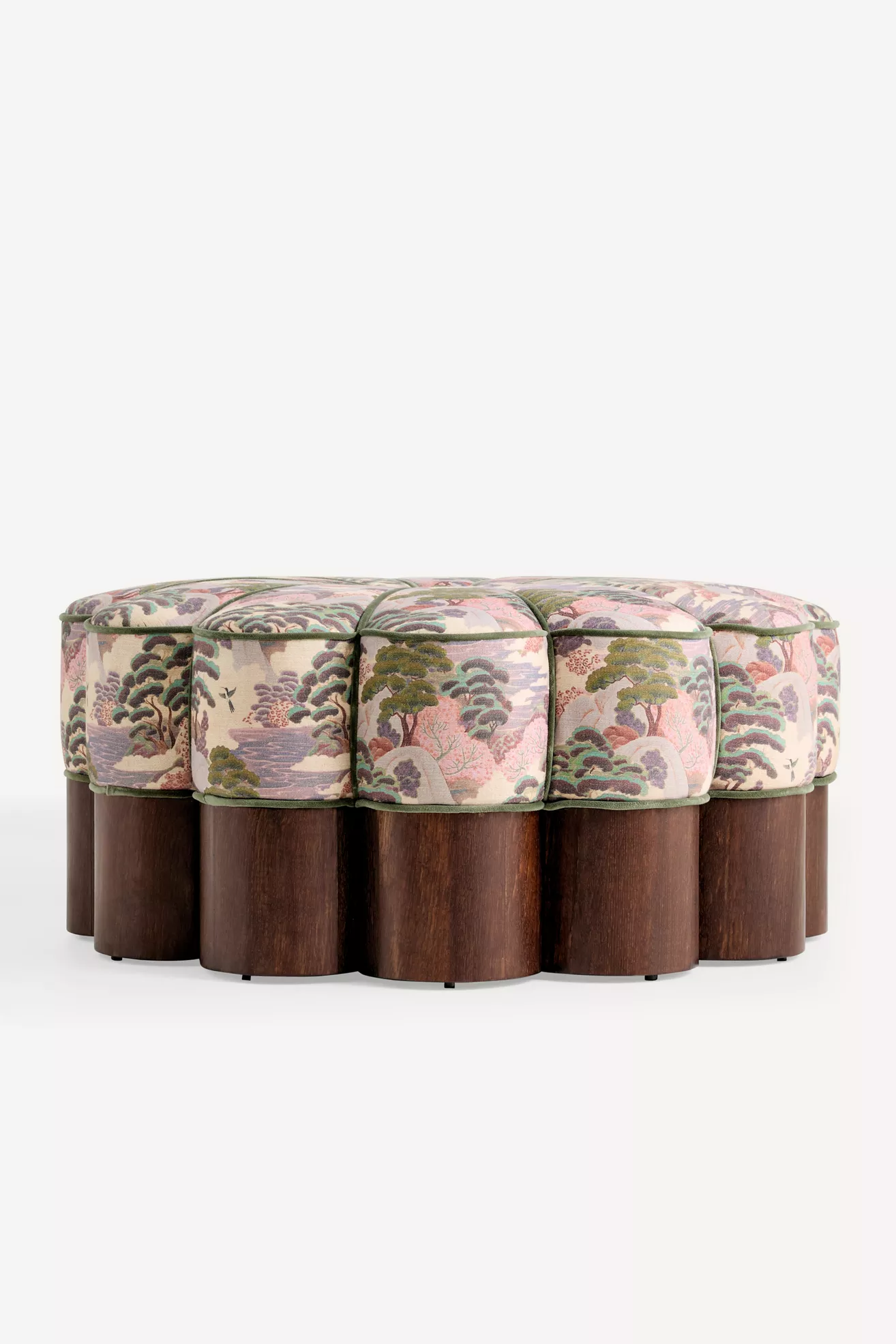 Merve Kahraman Floral Ottoman - thumbnail 2