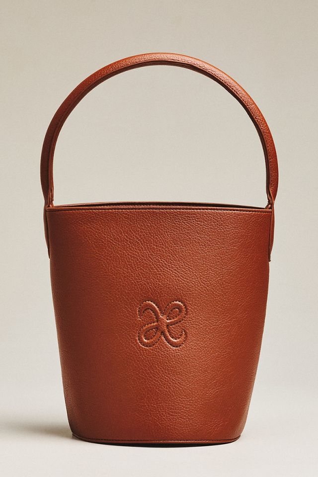 Maeve Faux Leather Bucket Bag | Anthropologie