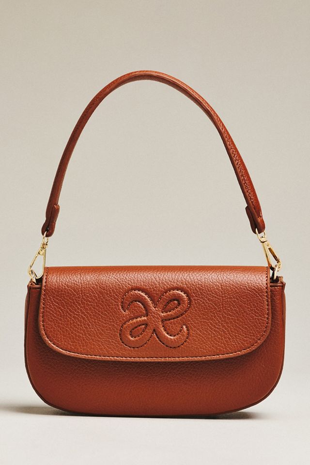 Maeve Embossed Shoulder Bag #1