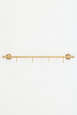 Rail de cuisine en laiton Eloise