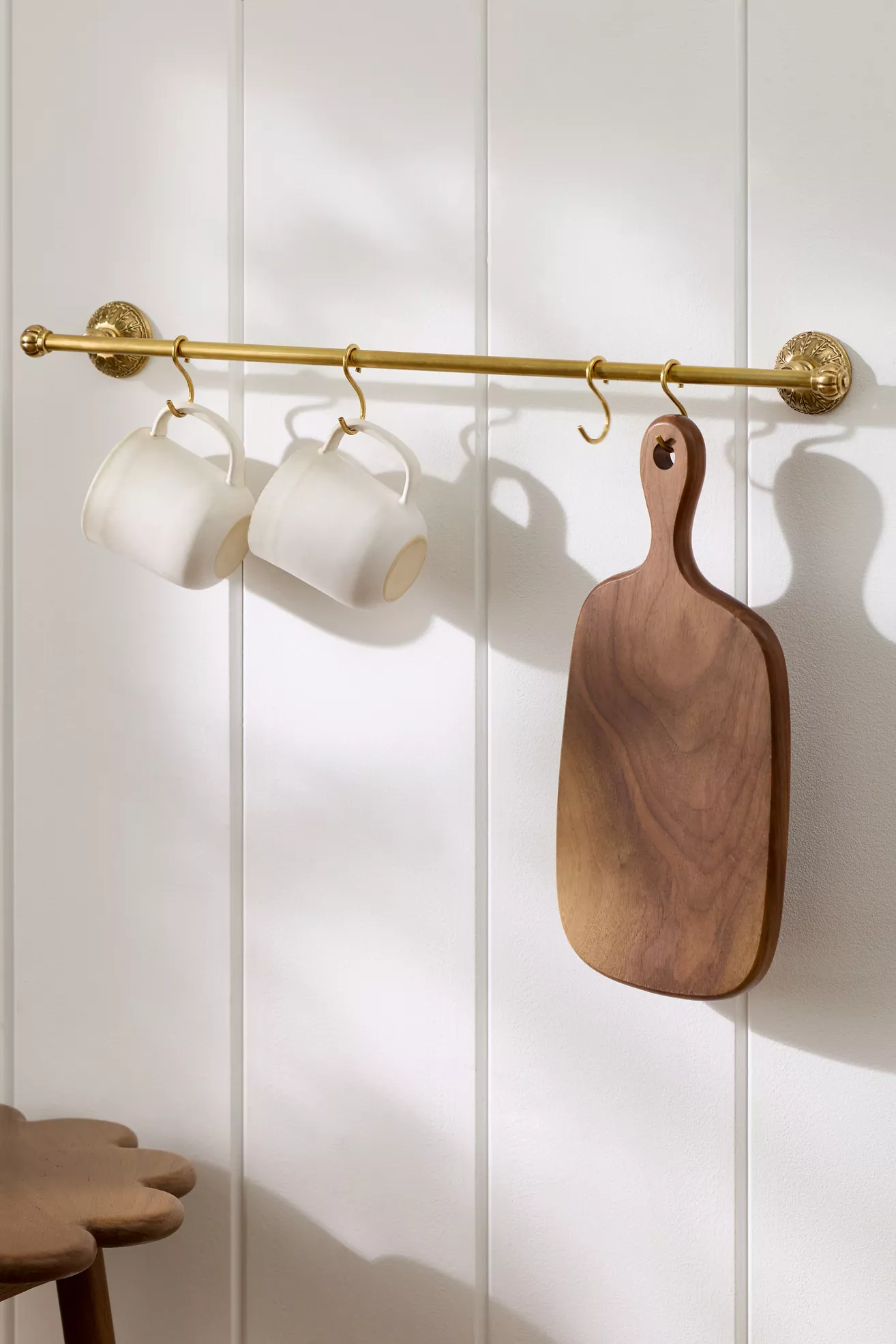 Eloise Brass Kitchen Rail