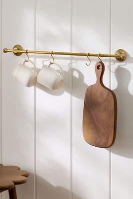 Eloise Brass Kitchen Rail