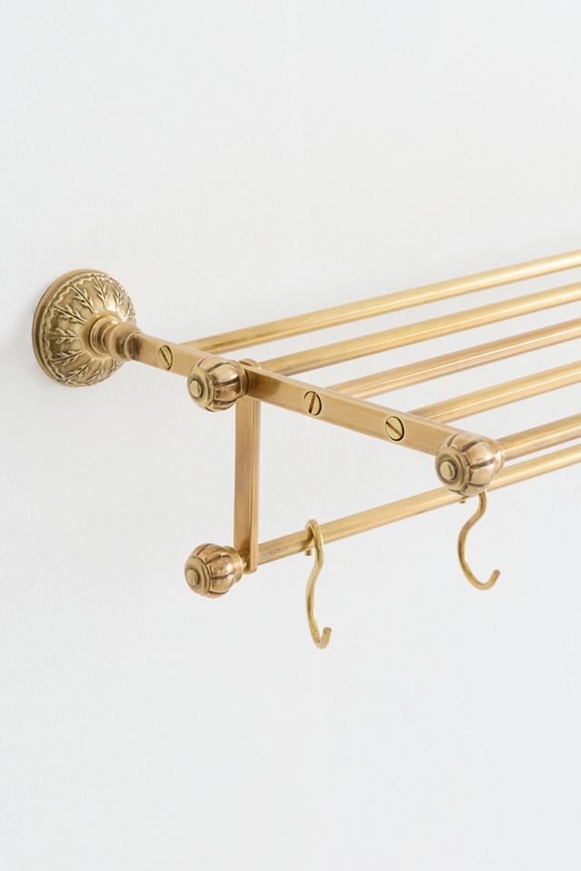 Eloise Brass Hanging Bath Shelf #3