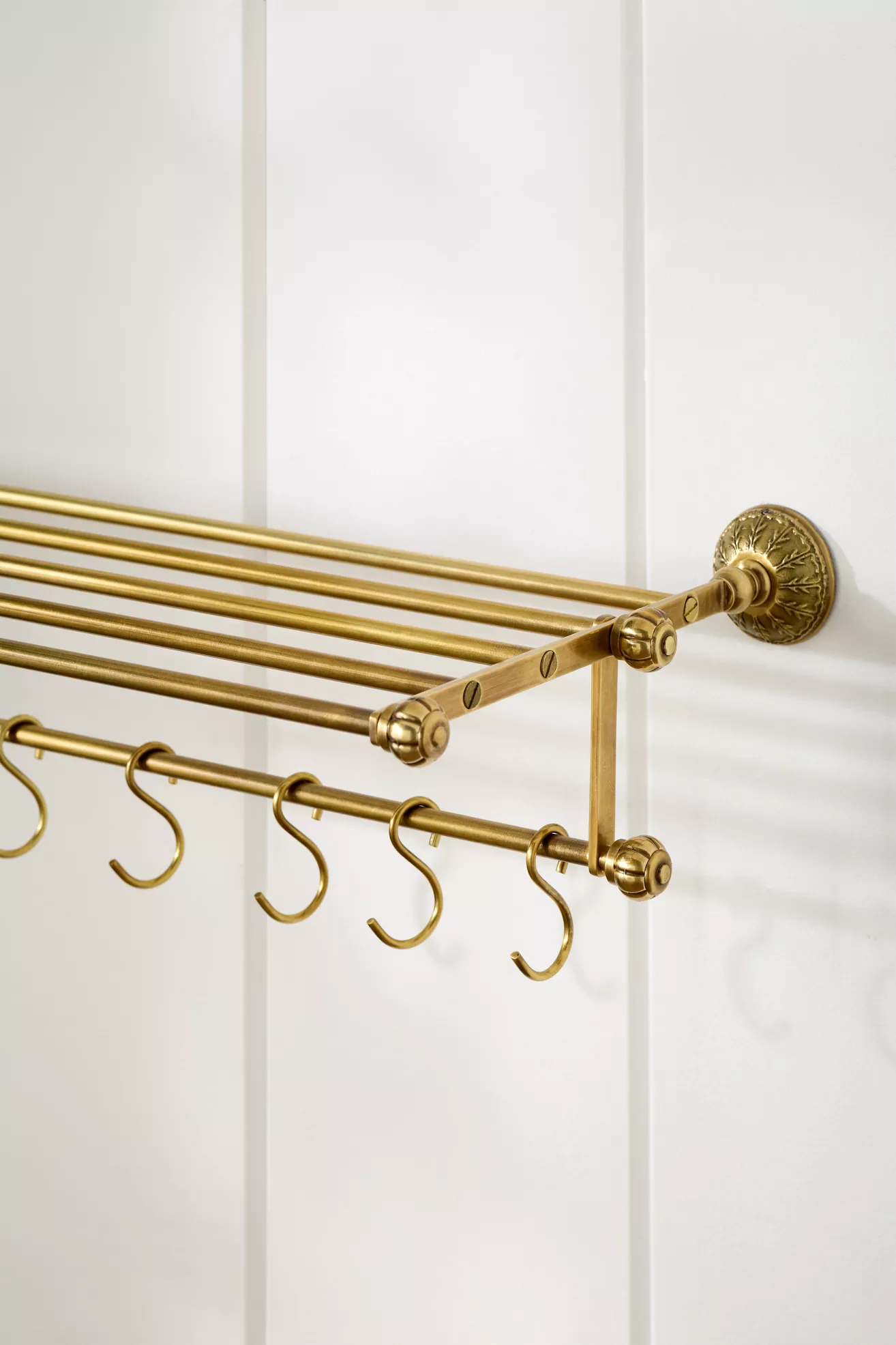Eloise Brass Hanging Bath Shelf - thumbnail 2