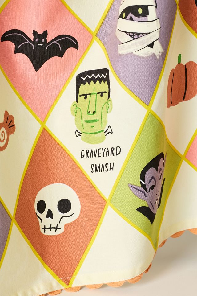 Monster Mash Dish Towel #2