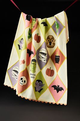 Monster Mash Dish Towel