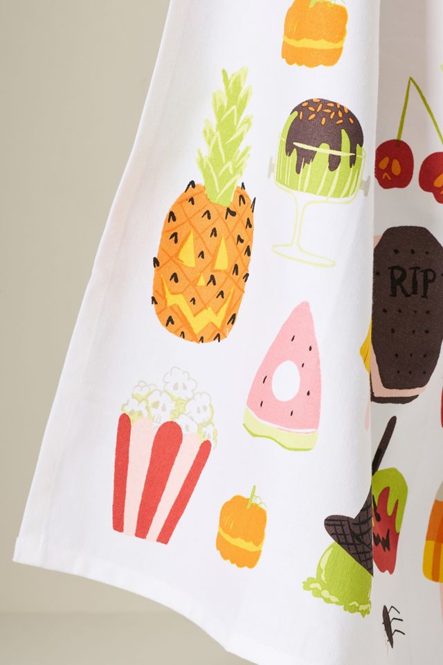 Summerween Dish Towel #1