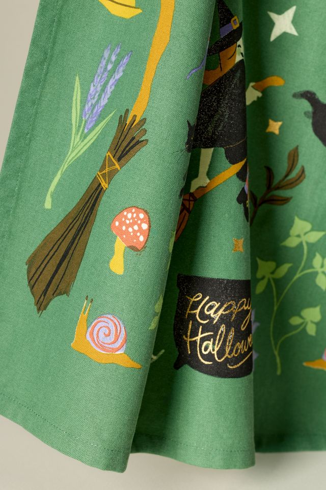 Witches Dish Towel #1