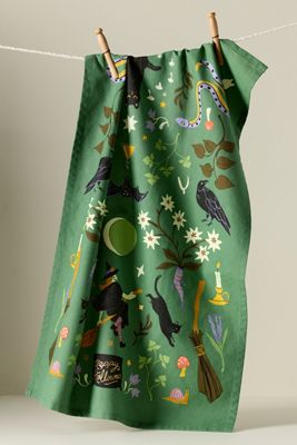 Witches Dish Towel