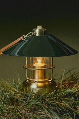 Barbour x Anthropologie Metal and Leather Rechargeable Cordless Lantern