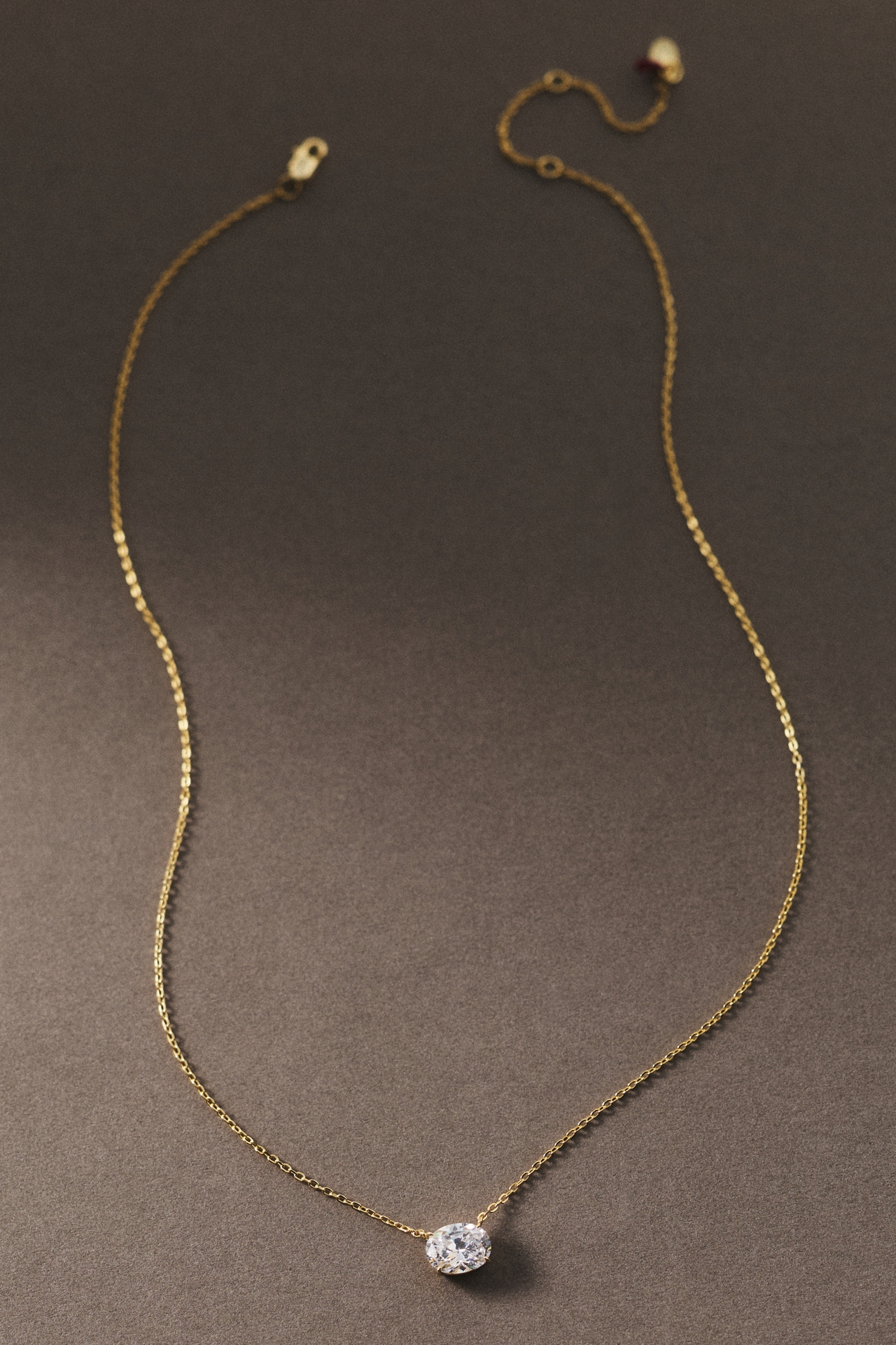 Shashi Oval East-West Necklace