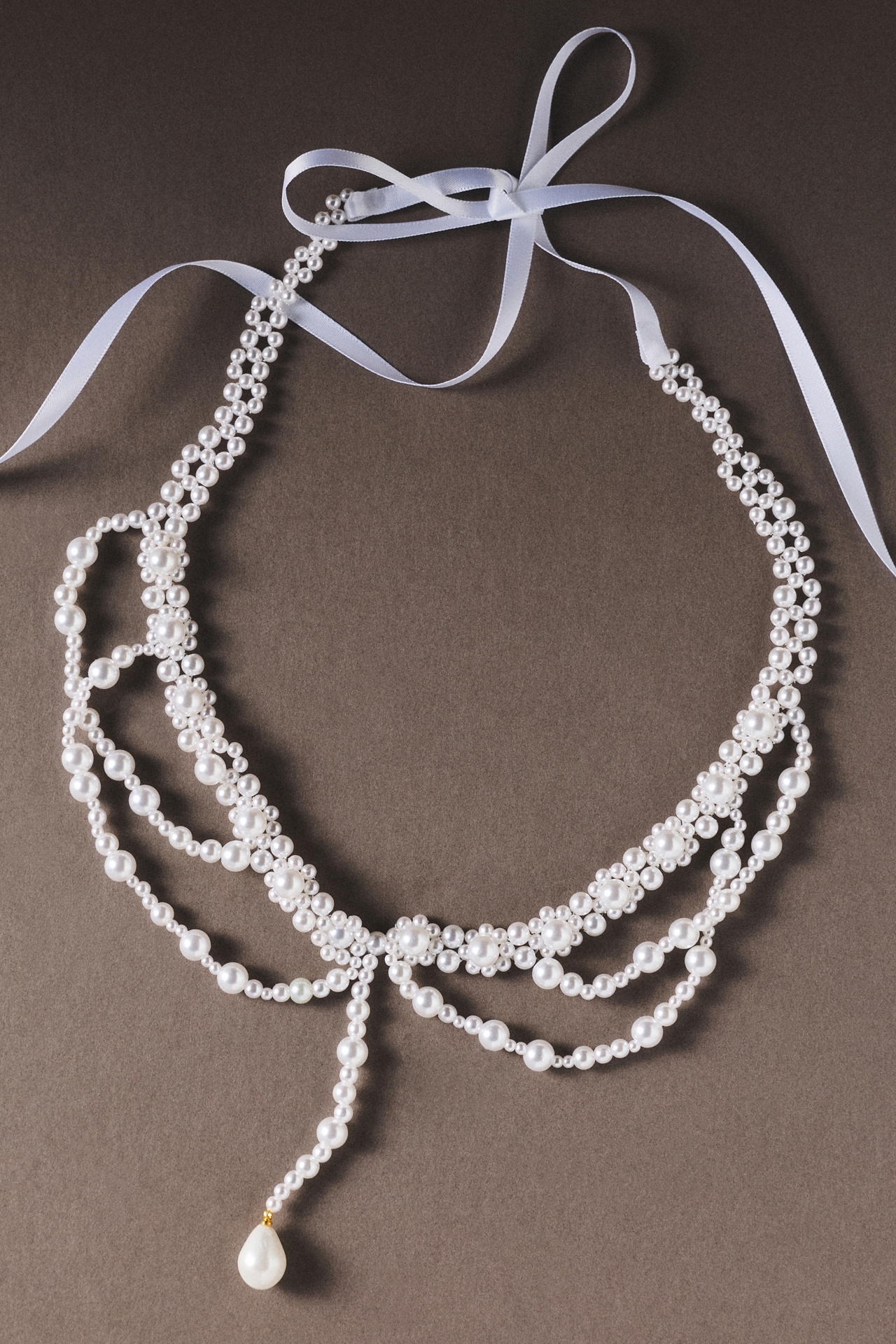 Layered Freshwater Pearl Choker