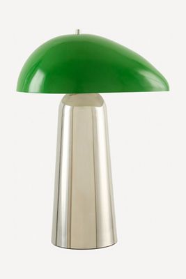 Julep Plated Metallic Accent Table Lamp