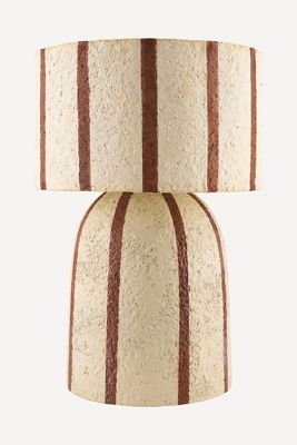 Velluto Striped Accent Table Lamp