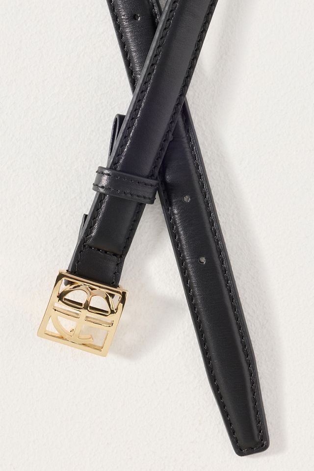 Anine Bing Initial Buckle Belt #1