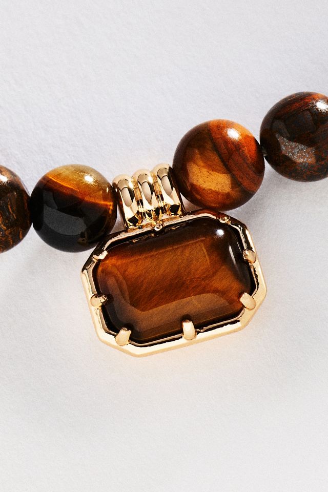 Beaded Pendant Necklace #1