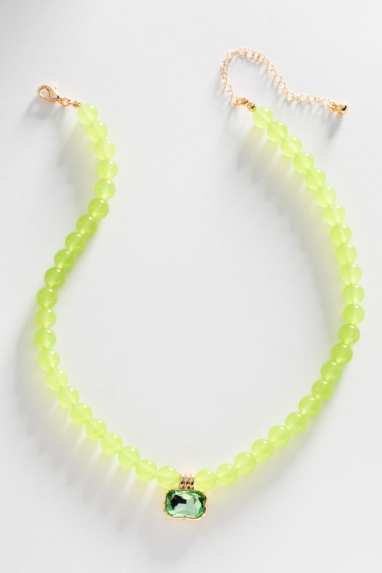 Beaded Pendant Necklace