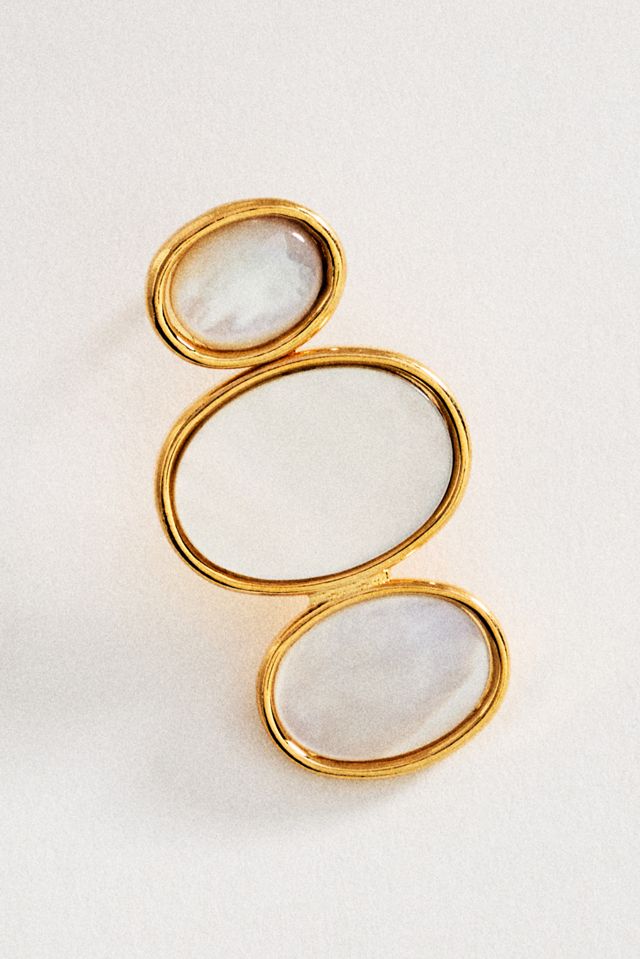 Lelet NY Vega Linear Drop Earrings #1