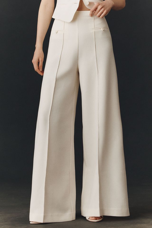 Shona Joy Amura High-Waist Wide-Leg Pants #1