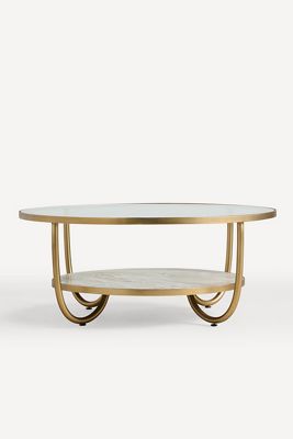 Loring Marble 40" Coffee Table