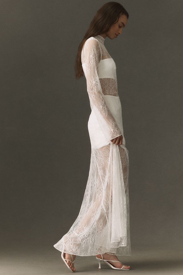 Shona Joy Labyrinth Lace Maxi Dress #3