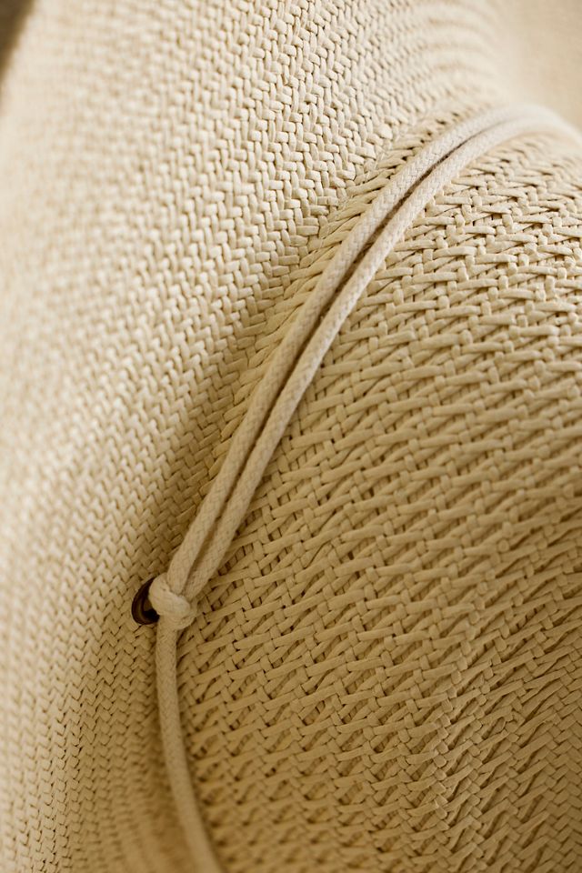 Packable Straw Surfer Hat #1