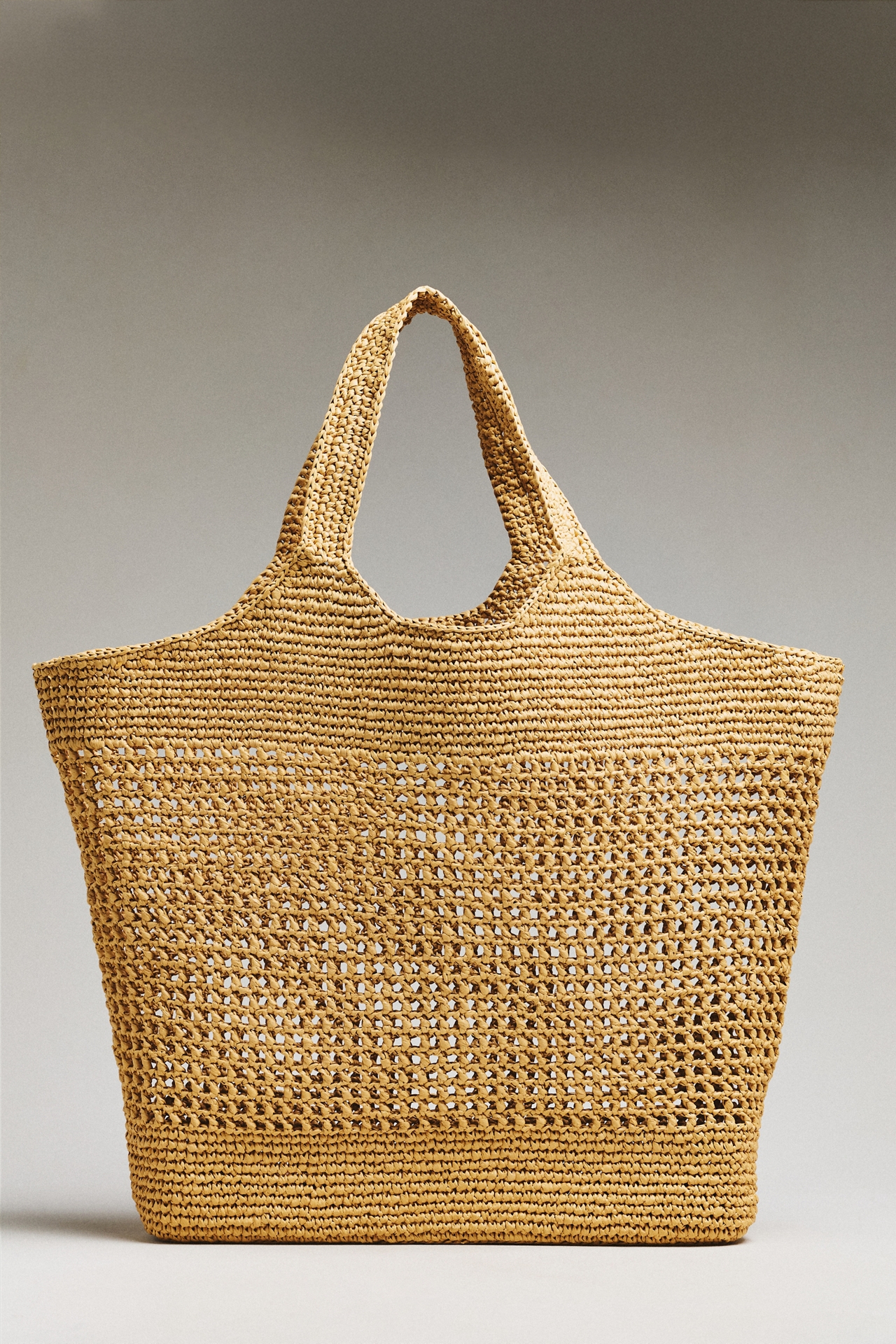 By Anthropologie Woven Slouchy Tote Bag